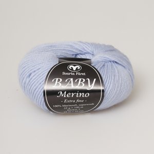 Fil mérinos Black Sheep Baby 25g - Bleu clair (72) Fil mérinos Black Sheep Baby 25g - Bleu clair (72)