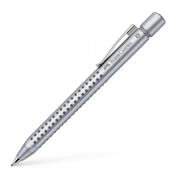 Stylo  bille - Faber-Castell - Grip 2011 XB - Argent