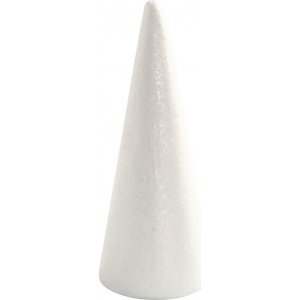 Cônes en polystyrène - blanc - Ø7 cm Cônes en polystyrène - blanc - Ø7 cm