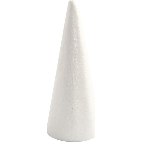 Cnes en polystyrne - blanc - 7 cm