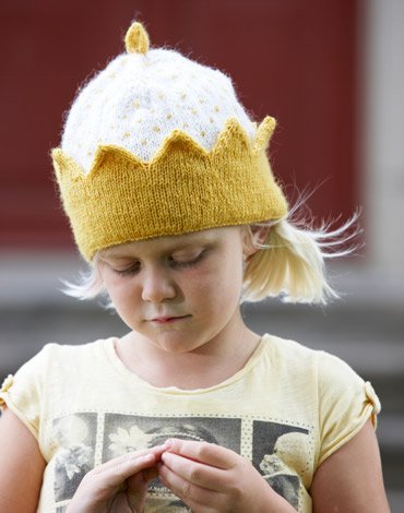 Patron tricot - Bonnet princesse