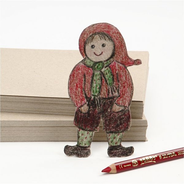 Carton recycl - gris marron - A4 - 125 feuilles