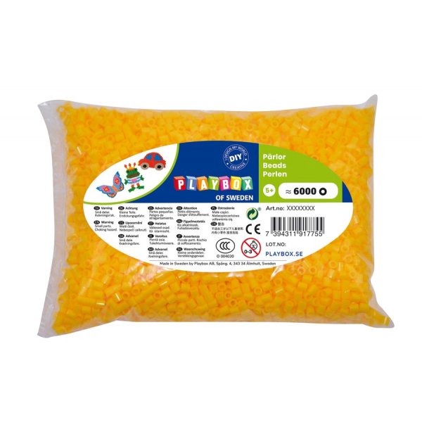 Perles 6000 jaune