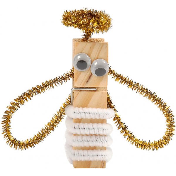 Amusez-vous avec les pinces et les cure-pipes - couleurs mlanges