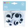 Yeux 40/25 mm - 20 pi�ces