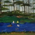 Image client Peinture acrylique W&N Galeria 500ml - 644 Blanc de titane