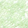 Perles de rocaille - vert tendre - 25 g