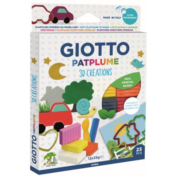 Pte  modeler Giotto Patplume - Cration 3D