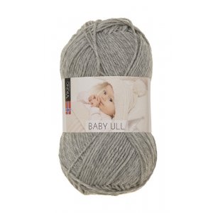 Fil Viking Baby Wool 50g - Gris (313) Fil Viking Baby Wool 50g - Gris (313)