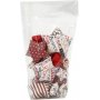 Sachet cellophane  fond ovale - 6,5 x 4,5 cm - 20 pcs
