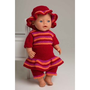 Patron tricot - Robe, short et bonnet Patron tricot - Robe, short et bonnet