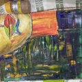 Image client Peinture acrylique W&N Galeria 500ml - 074 Sienne brûlée