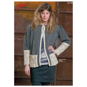 Patron tricot - Cardigan femme ouvert Patron tricot - Cardigan femme ouvert