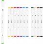 Stylo  dessin - couleurs standards - 12 pcs