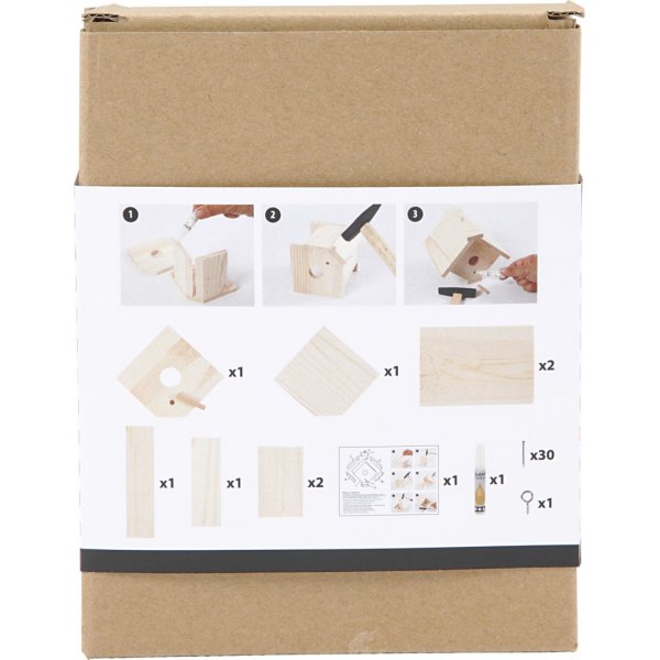 Ensemble de bricolage - Nichoir Ensemble de bricolage - Nichoir