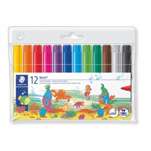 Stylos fibre Noris Jumbo - 12 stylos Stylos fibre Noris Jumbo - 12 stylos