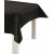 Nappe en imitation tissu - noir - 10 m Nappe en imitation tissu - noir - 10 m