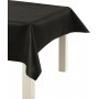 Nappe en imitation tissu - noir - 10 m