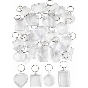 Breloques porte-clés - 100 pcs Breloques porte-clés - 100 pcs