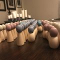 Image client Figurines en bois 50 pcs 40 & 47 mm