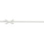 Ruban cadeau - blanc - mat - 25 m