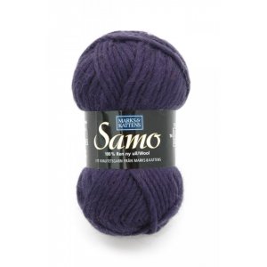Fil Samo - 50g - Violet foncé (810) Fil Samo - 50g - Violet foncé (810)