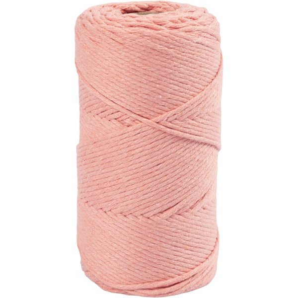 Fil macramé - rose - Ø2 mm - 198 m Fil macramé - rose - Ø2 mm - 198 m