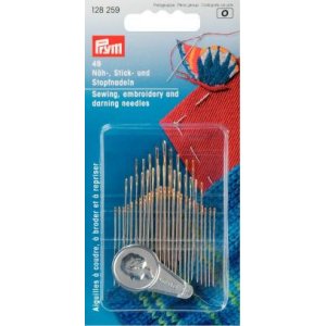 Jeu d'aiguilles HT avec enfileur 49 pcs Jeu d'aiguilles HT avec enfileur 49 pcs