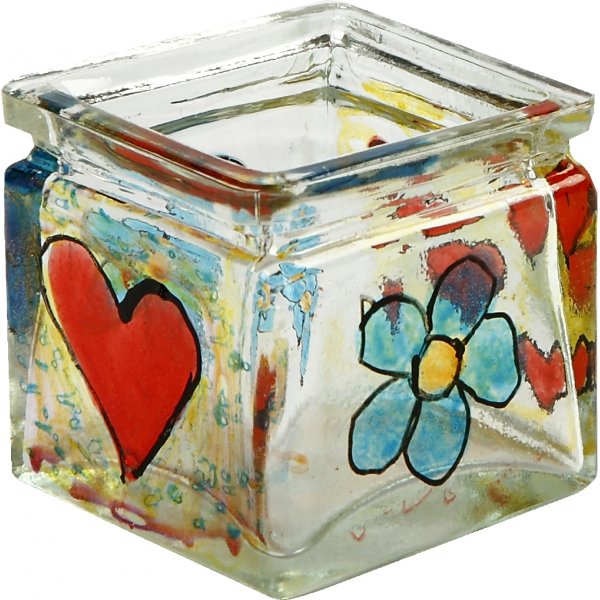 Kit de bricolage - Bougeoir avec marqueur en porcelaine