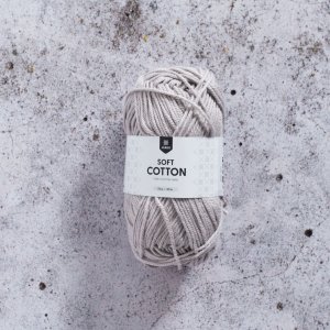 Coton Doux 50g - Grisâtre Coton Doux 50g - Grisâtre