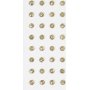 Strass - or - 8 mm - 32 pcs