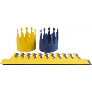 Couronnes d'anniversaire - couleurs mélangées - 25 pcs. Couronnes d'anniversaire - couleurs mélangées - 25 pcs.