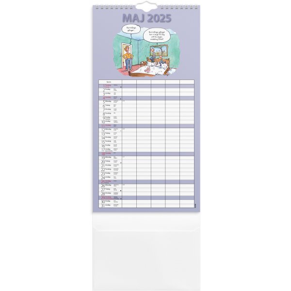 Calendrier familial 24/25 - Amusant Calendrier familial 24/25 - Amusant