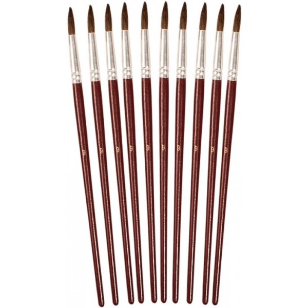Pinceau aquarelle n. 9  10 pices