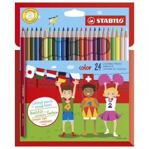 Crayons de couleur Stabilo Color - paquet de 24 Crayons de couleur Stabilo Color - paquet de 24