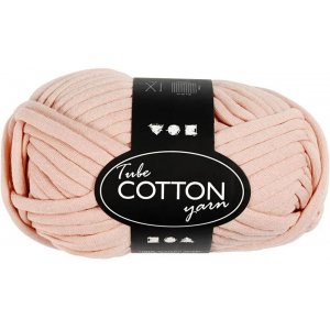 Fil tubulaire - rose tendre - L: 45 m - 100 g Fil tubulaire - rose tendre - L: 45 m - 100 g