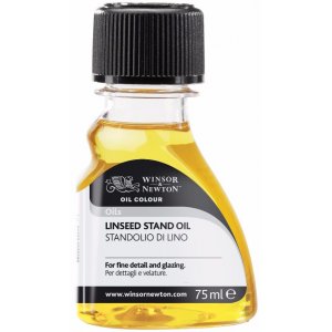 Huile moyenne Winsor & Newton 75 ml - Huile de stand de lin Huile moyenne Winsor & Newton 75 ml - Huile de stand de lin