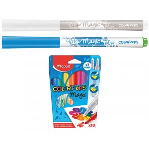 Set de feutres - Maped - Color´Peps 10 feutres magiques + 2 feutres magiques Set de feutres - Maped - Color´Peps 10 feutres magiques + 2 feutres magiques