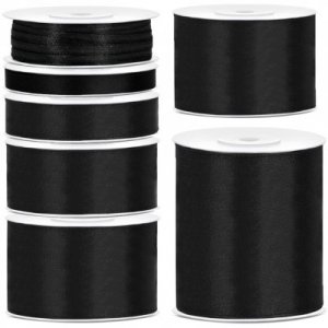 Ruban Satin - 50 m - Noir Ruban Satin - 50 m - Noir