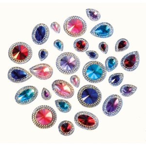 Pierres de cristal Deluxe - 100 pcs Pierres de cristal Deluxe - 100 pcs