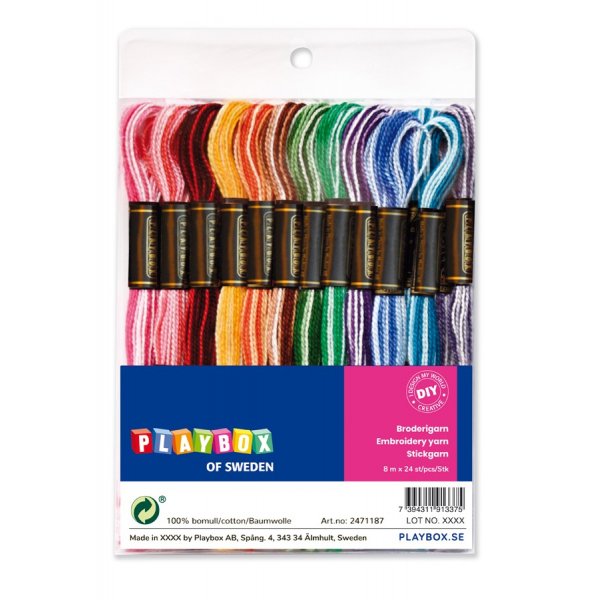 Fil  broder / fil moulin - mlange 2 pcs
