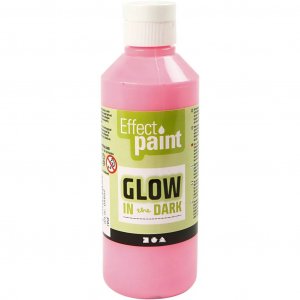 Peinture fluorescente 250 ml - Rose Peinture fluorescente 250 ml - Rose