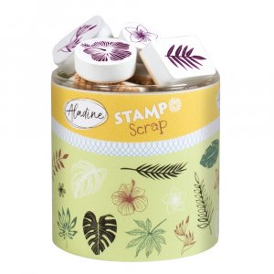 Timbres Stampo 29+1 pièces - Jungle Timbres Stampo 29+1 pièces - Jungle
