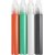 Stylos lumineux - Noir, vert, gris clair, rouge - 4 x 30 ml Stylos lumineux - Noir, vert, gris clair, rouge - 4 x 30 ml