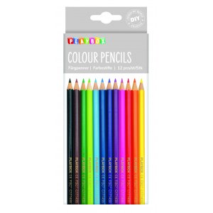 Crayons de couleur 12 étroits Crayons de couleur 12 étroits