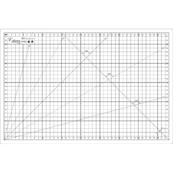 Tapis de dcoupe Altera PRO Line 3mm Transparent