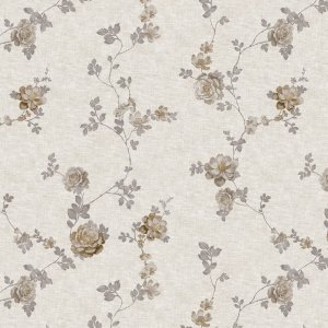Toile cirée à motif Rostanka - Beige Toile cirée à motif Rostanka - Beige