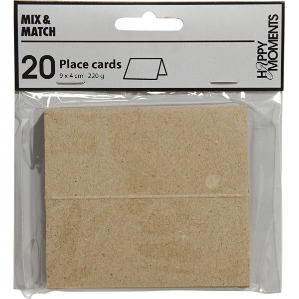 Cartes de placement - nature - 20 pcs Cartes de placement - nature - 20 pcs