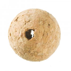 Perles en liège 20mm 2mm - paquet de 4 Perles en liège 20mm 2mm - paquet de 4