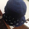 Image client Fil DROPS Muscat Uni Color - 50g - Bleu marine (13)